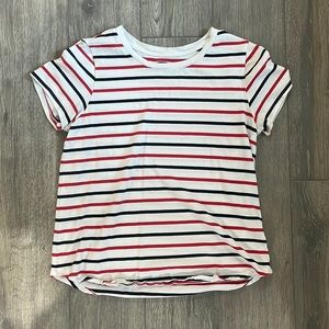 Old Navy red white & blue shirt